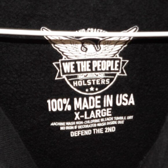 We the People I Don't Run I Reload - 2nd Amendment - Hooded Sweatshirt Men's XL - Picture 3 of 3